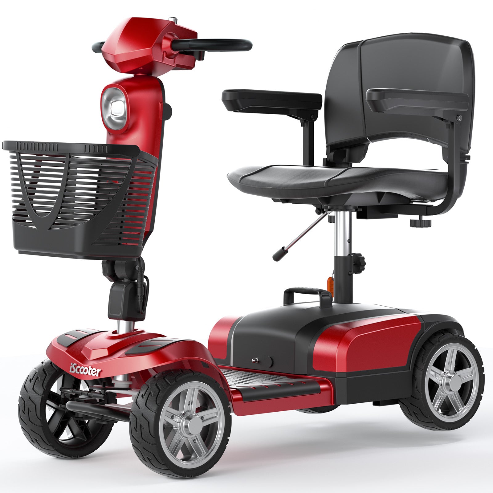 iScooter X03 4 Wheel Mobility Scooter with LED Headlight