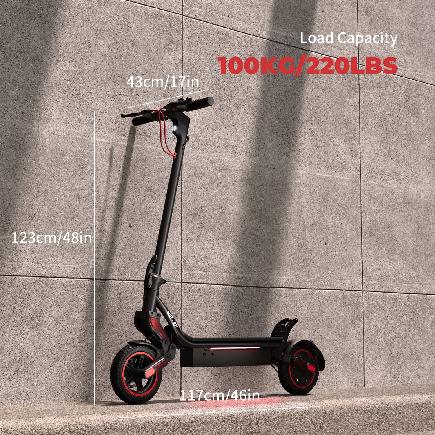 iScooter W8 500W Off-Road Tires Electric Scooter