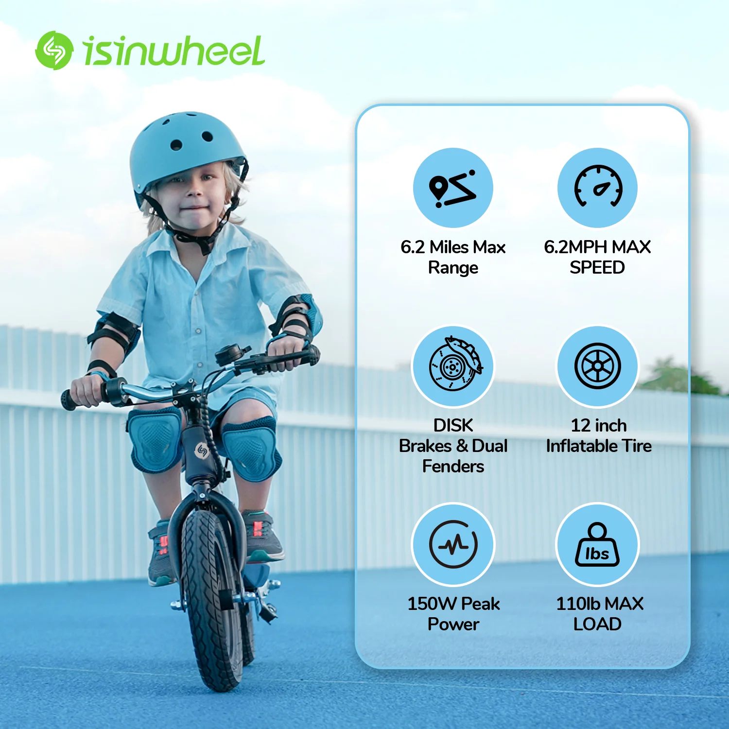 SK12 Electric Bike for Kids