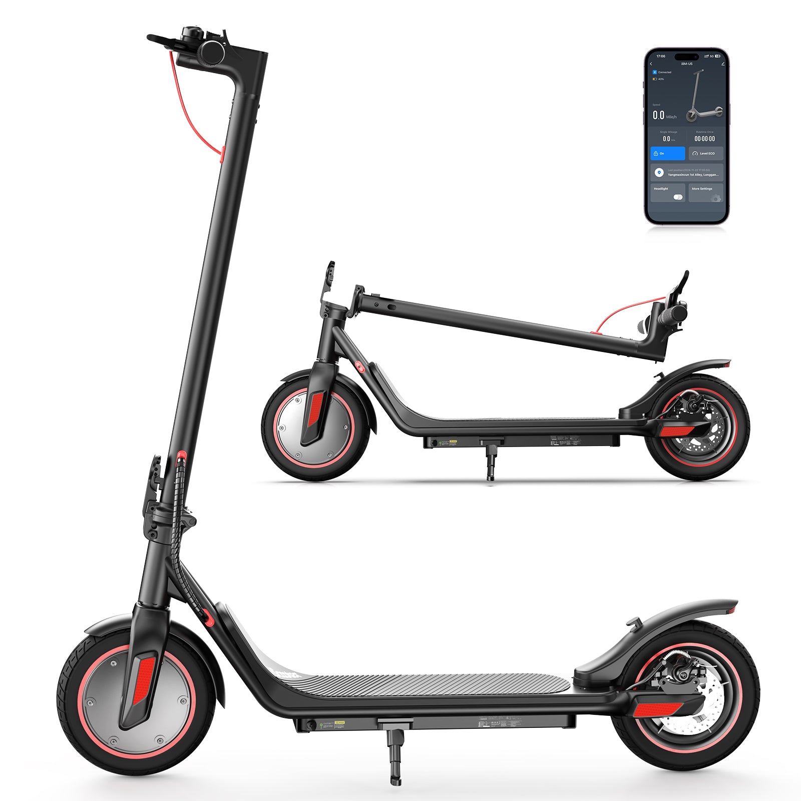 i9M Foldable Commuting Electric Scooter 500W