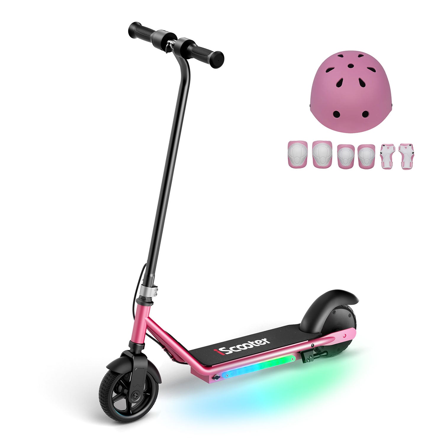 iScooter iK3 Electric Scooter, 150W Motor, LED Display for Kids Ages 6-14