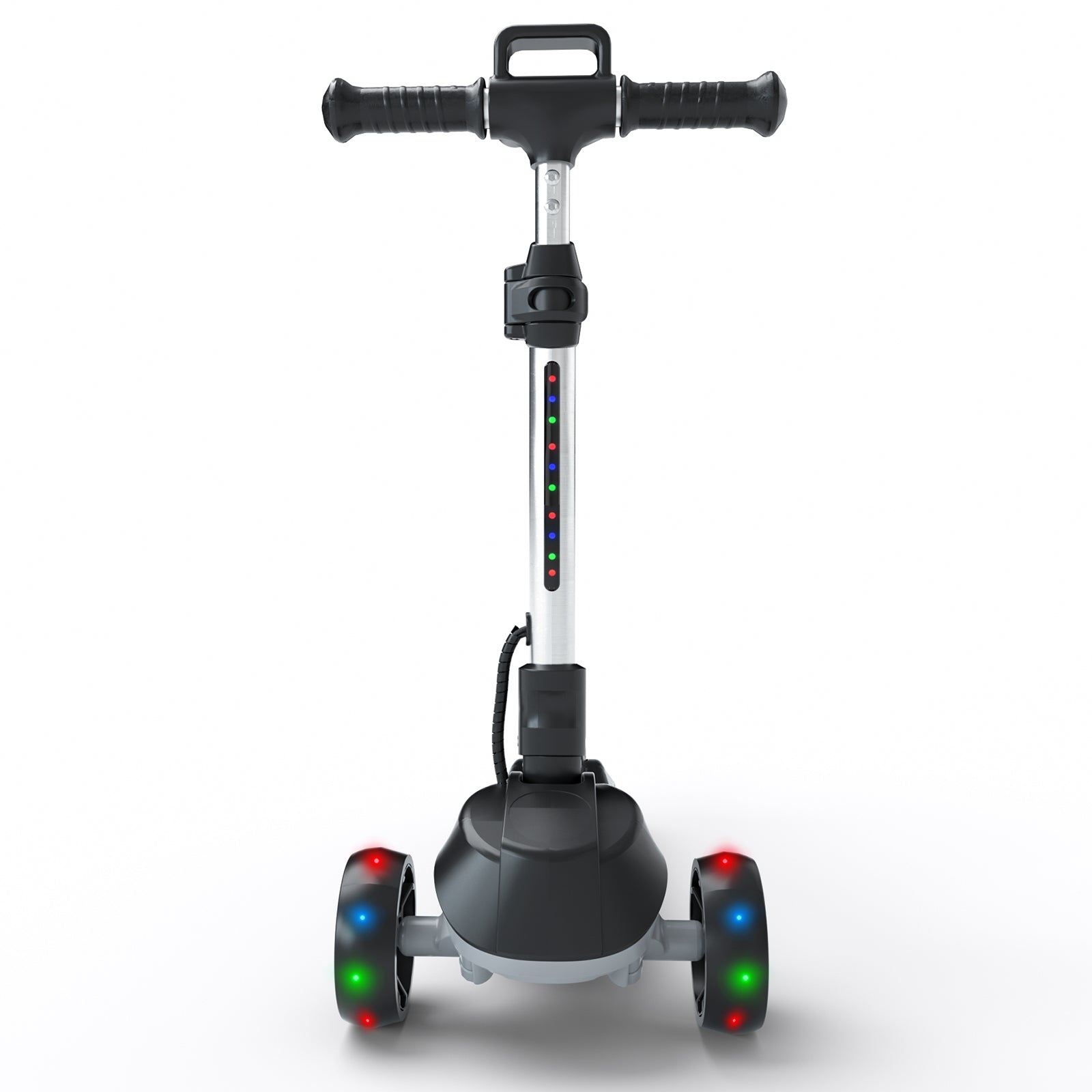 iScooter iK2 3-Wheel Electric Scooter Adjustable Height for Kids Ages 3-8 Unique Gift