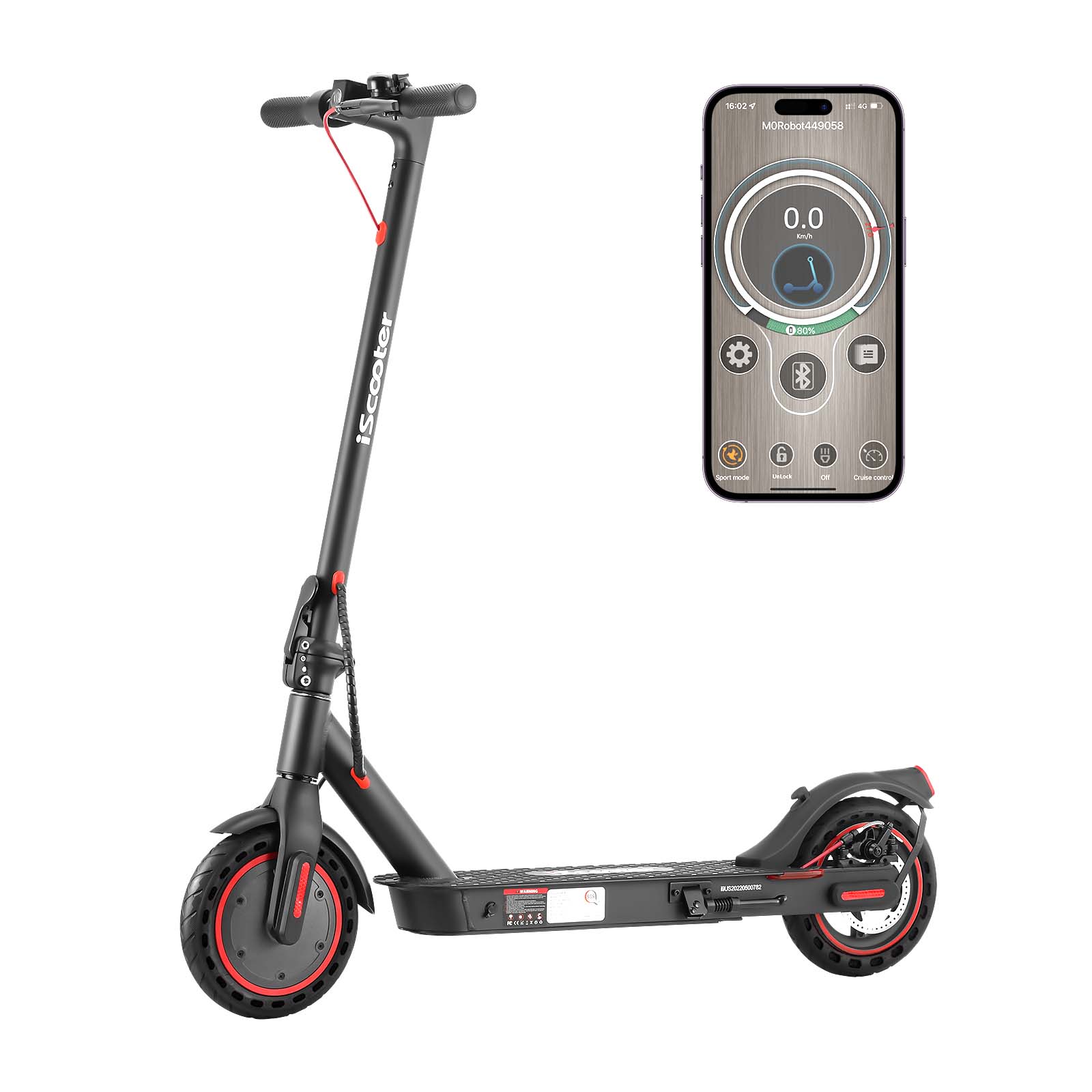 iScooter i9 Foldable Commuting Electric Scooter