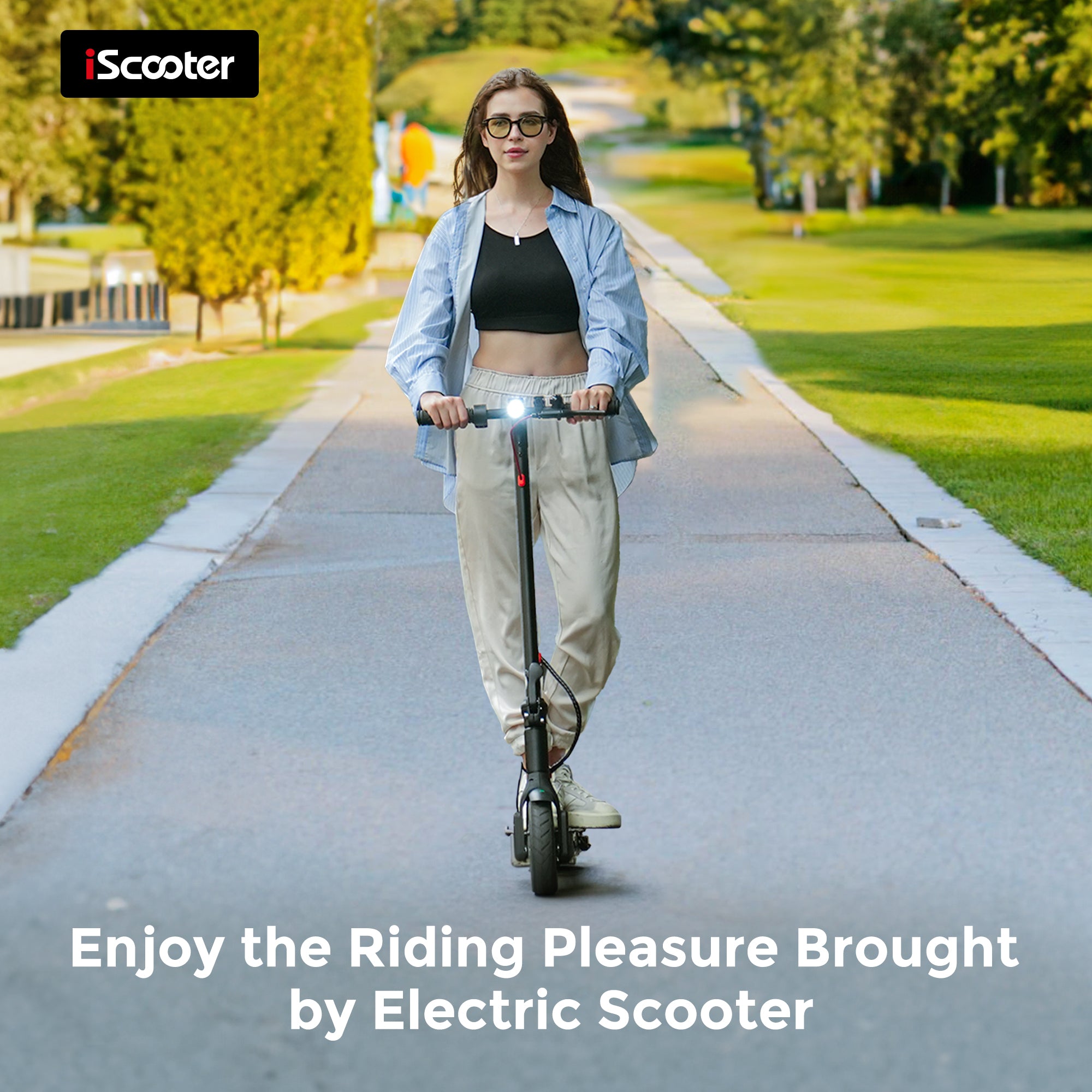 iScooter i8 Electric Scooter 350W for Adults and Teens