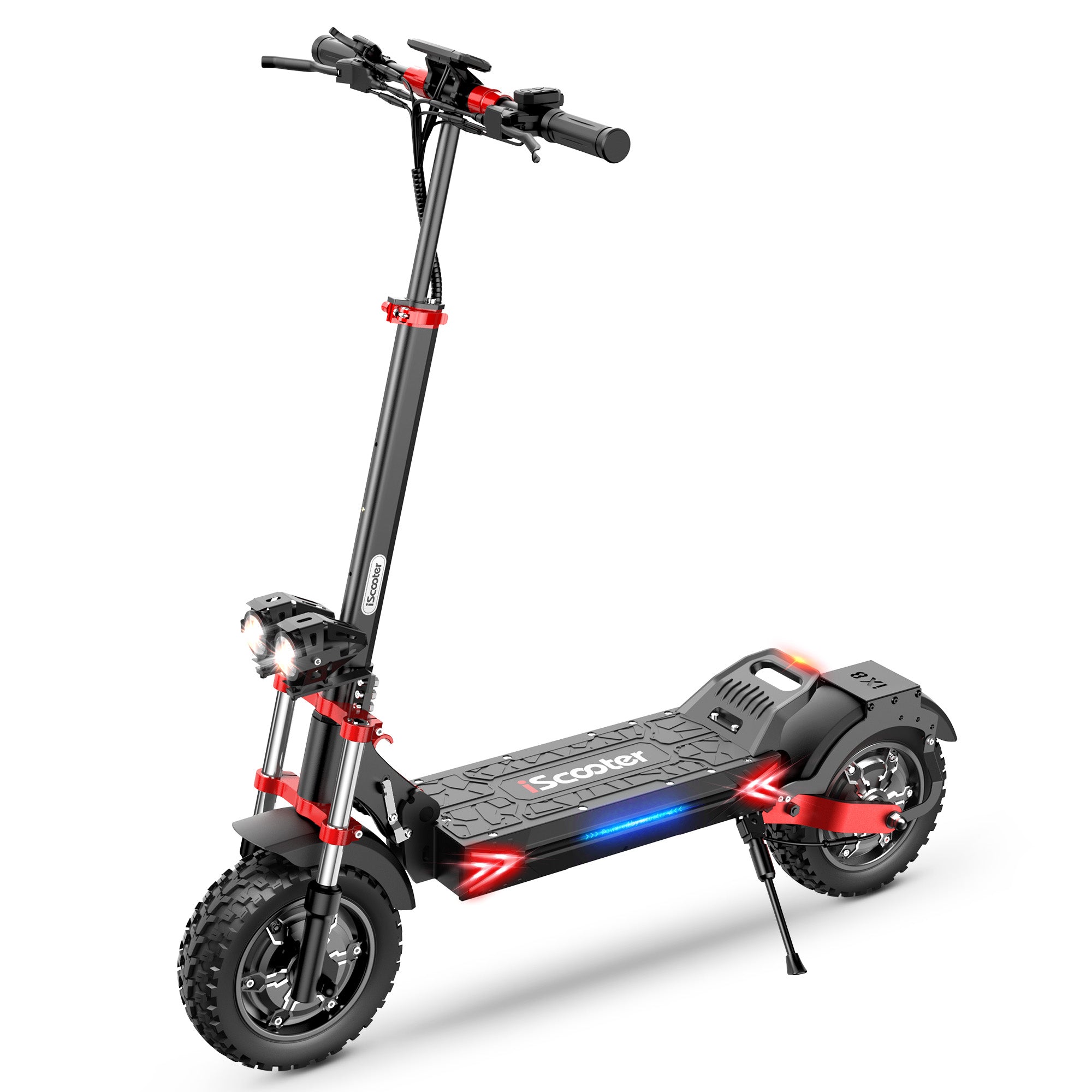 iX8 Off-Road Tires Electric Scooter for Adults 2400W Dual Motor Up to 38MPH