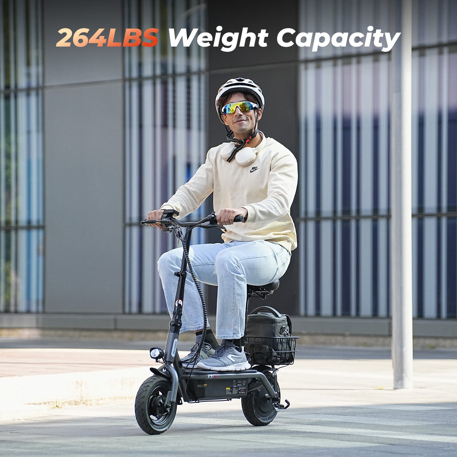 F3 1000W Motor Electric Scooter with Seat