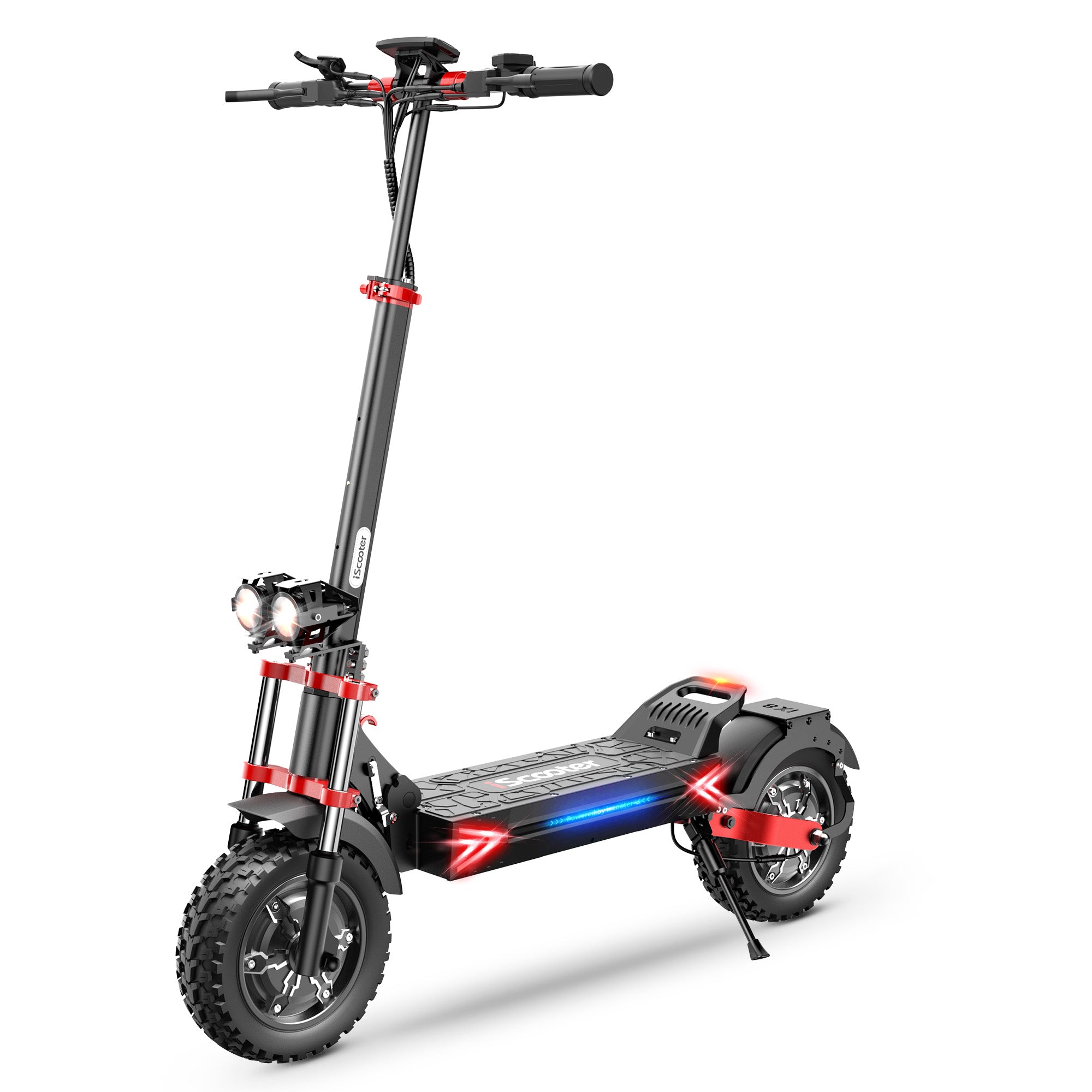 iX8 Off-Road Tires Electric Scooter for Adults 2400W Dual Motor Up to 38MPH