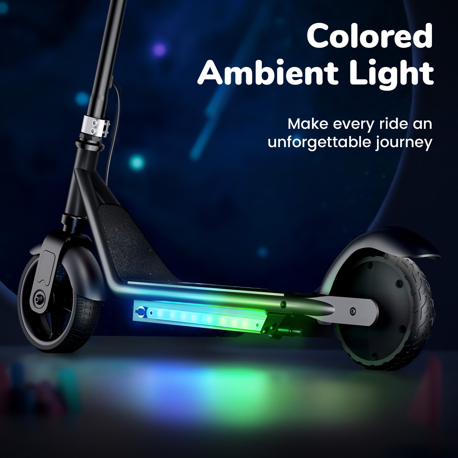 iScooter iK3 Electric Scooter, 150W Motor, LED Display for Kids Ages 6-14