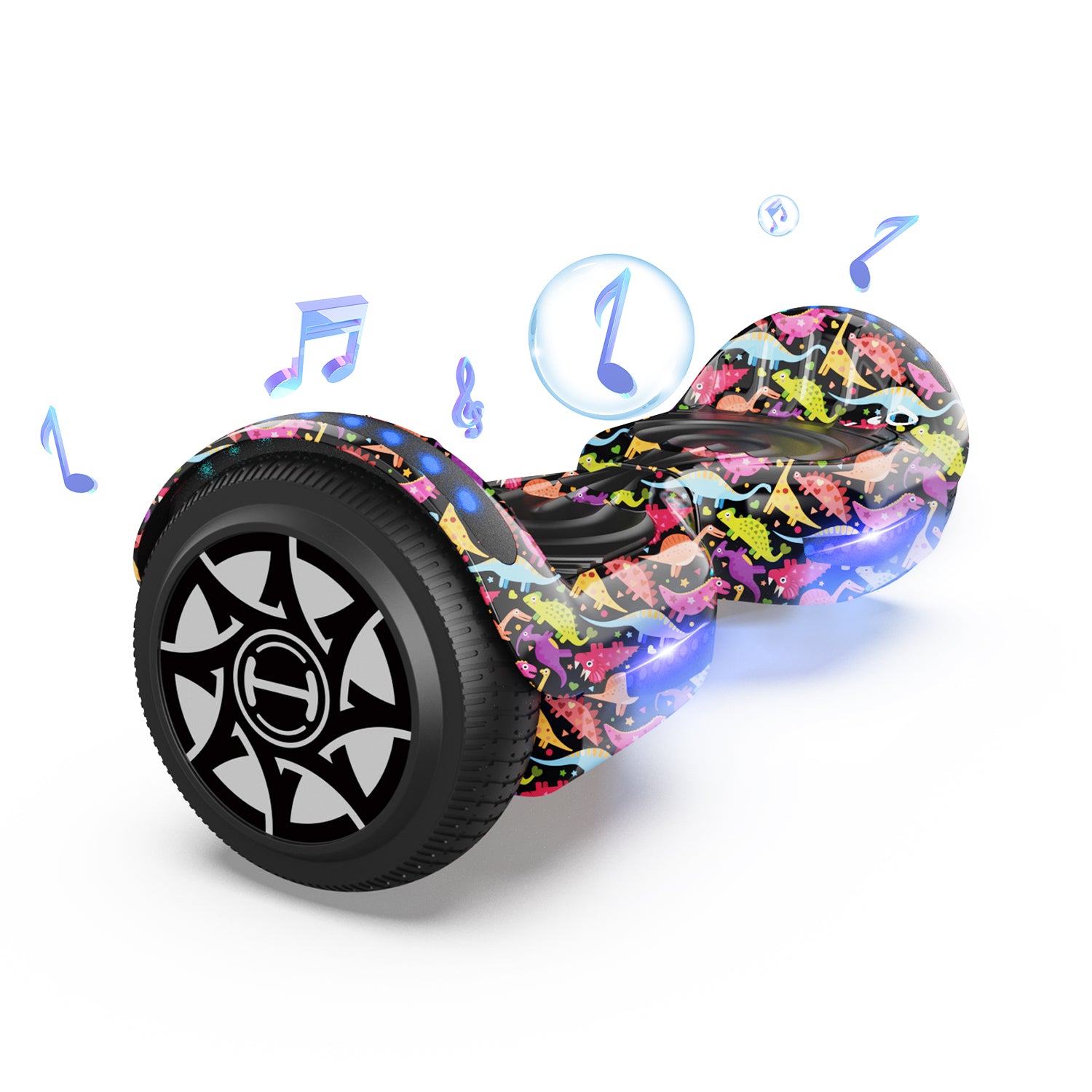 H1 6.5" Bluetooth Hoverboard For Kids 500W Motor＆LED Wheel