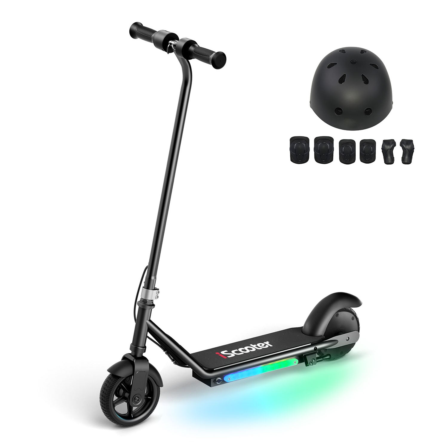 iScooter iK3 Electric Scooter, 150W Motor, LED Display for Kids Ages 6-14