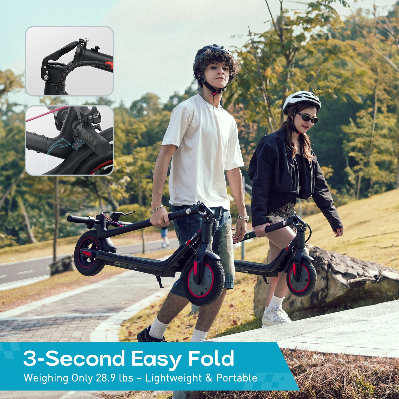 i9M Foldable Commuting Electric Scooter 500W