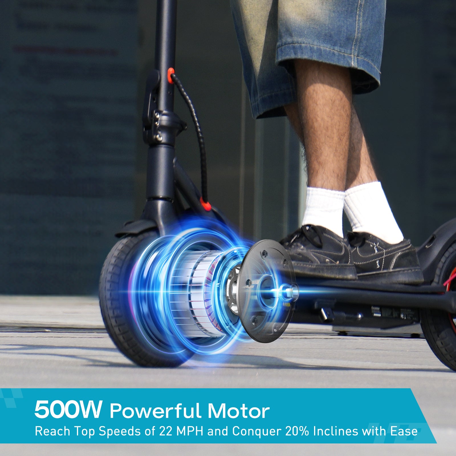 i9M Foldable Commuting Electric Scooter 500W