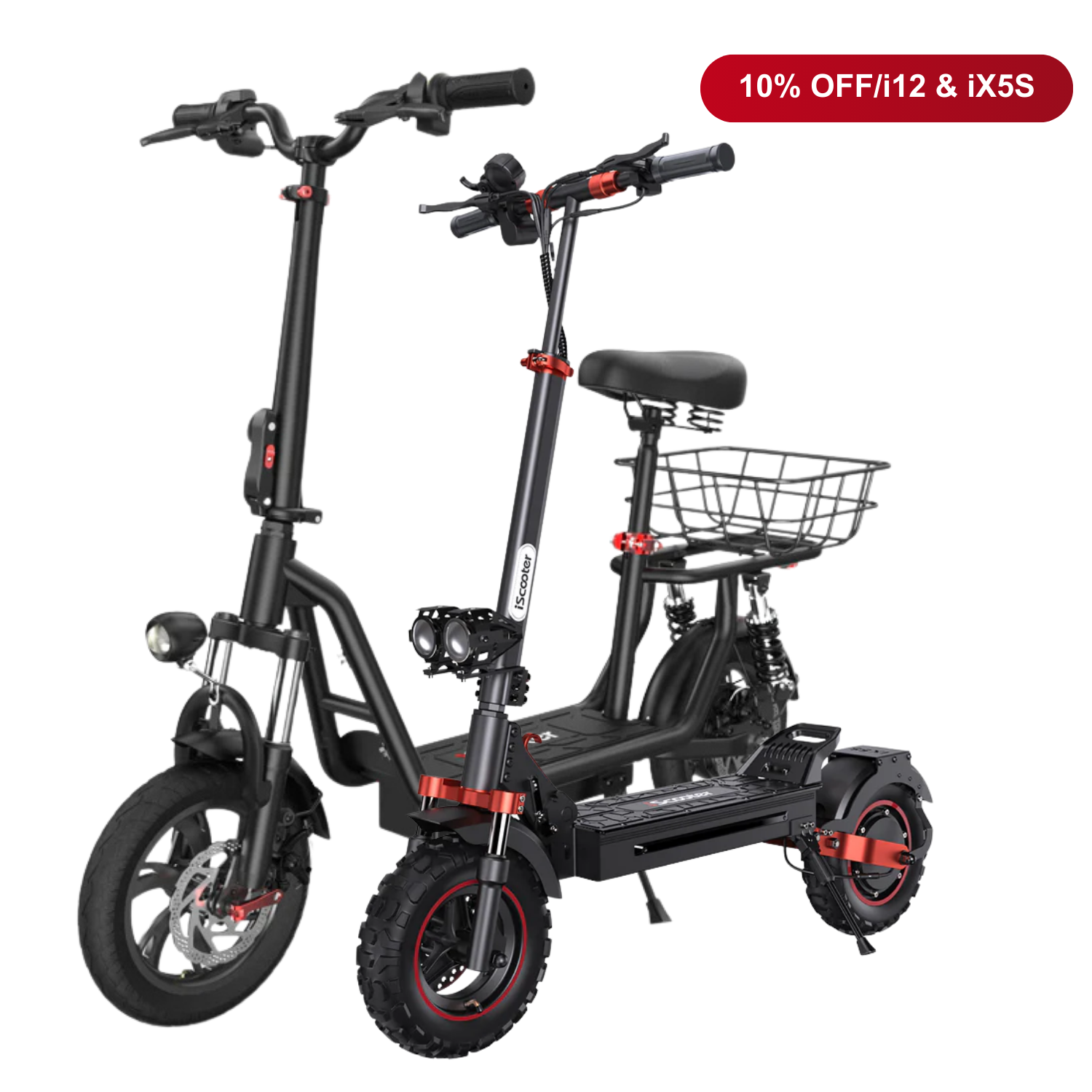 10% Off Combo Sale - iScooter Any 2 Electric Scooter Best Deals