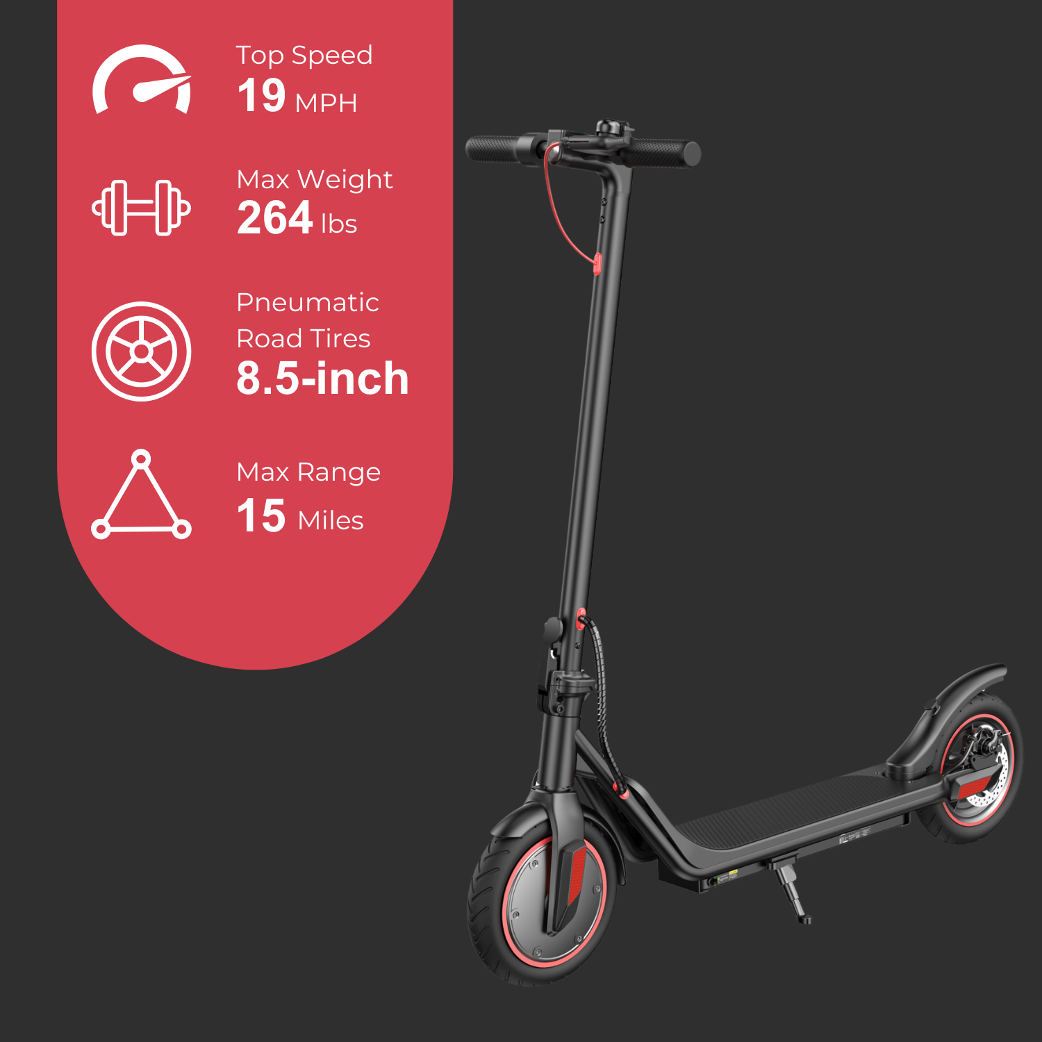 iScooter i8 Series 350W Electric Scooter