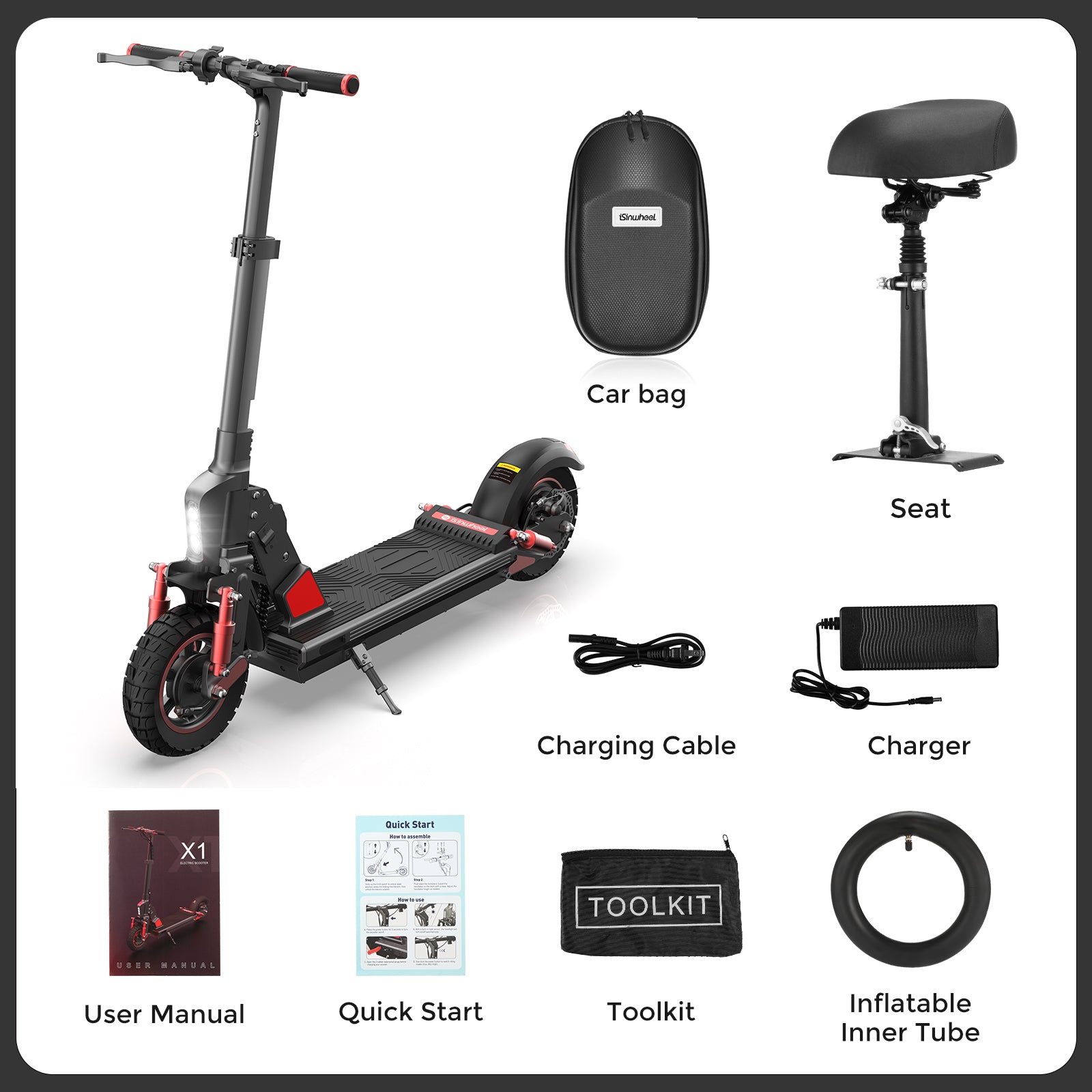 Refurbished X1 800W Off Road Electric Scooter