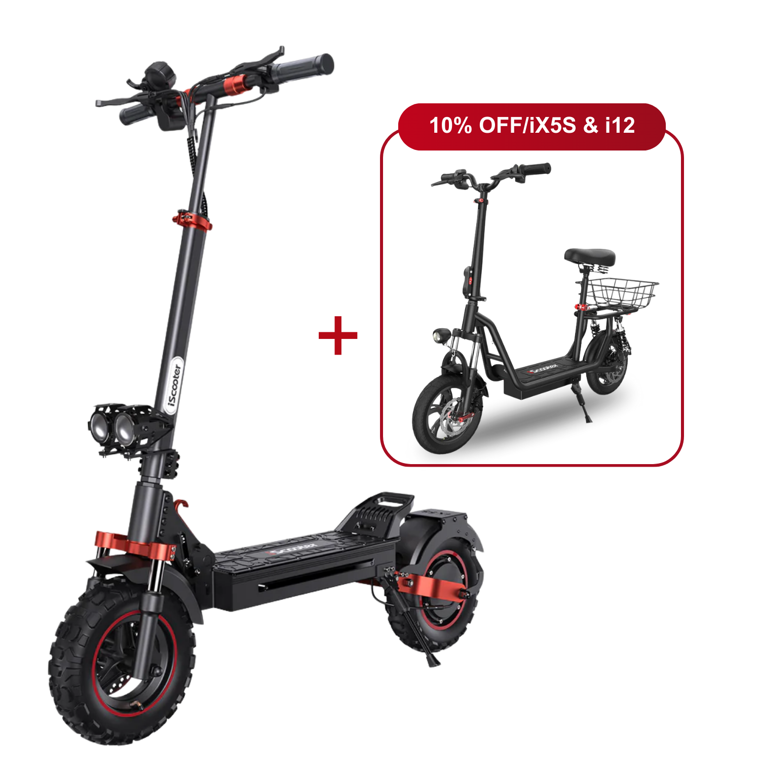 10% Off Combo Sale - iScooter Any 2 Electric Scooter Best Deals