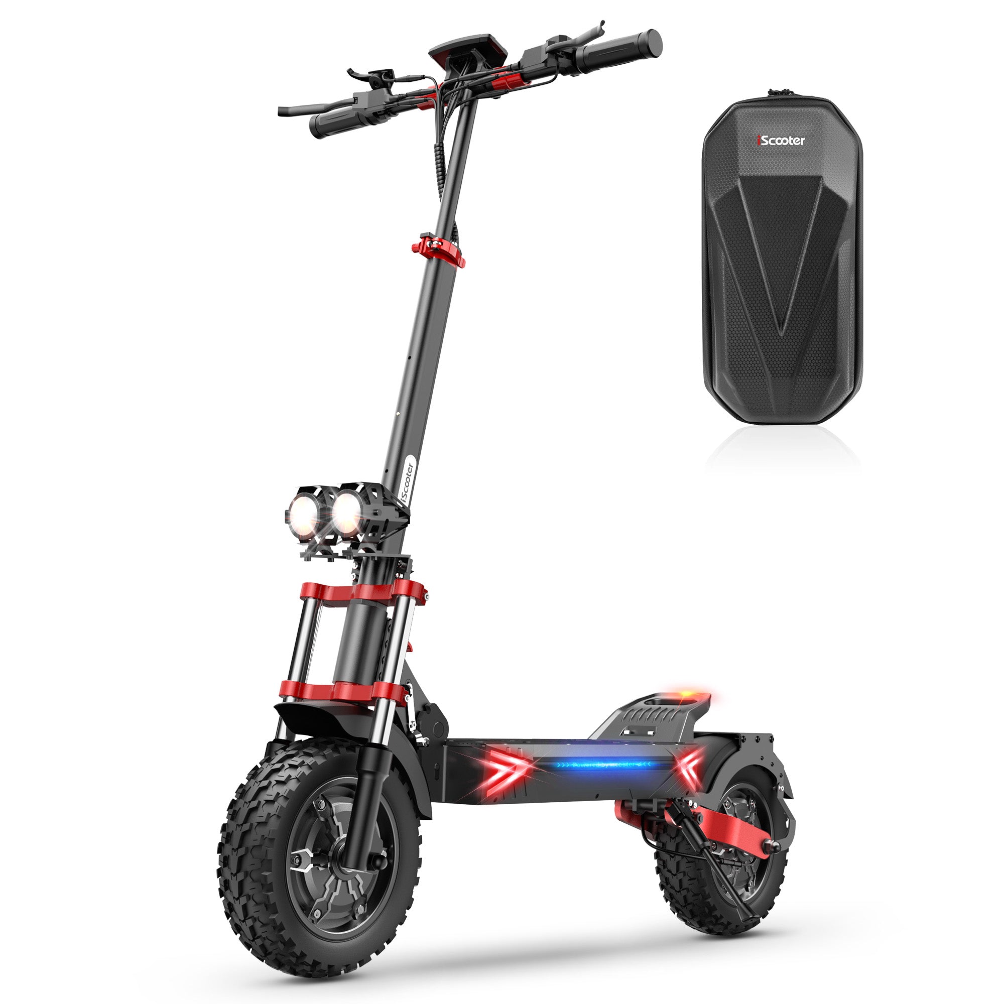 iX8 Off-Road Tires Electric Scooter for Adults 2400W Dual Motor Up to 38MPH